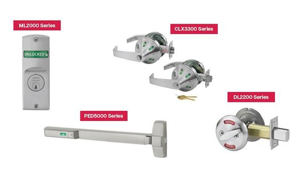 Corbin Russwin locks with visual indicators at GSX 2024