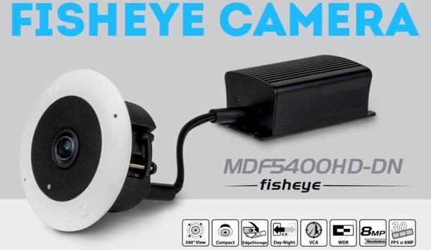 Dallmeier MDF5400HD-DN IP fisheye camera offers 360° panoramic day/night vision
