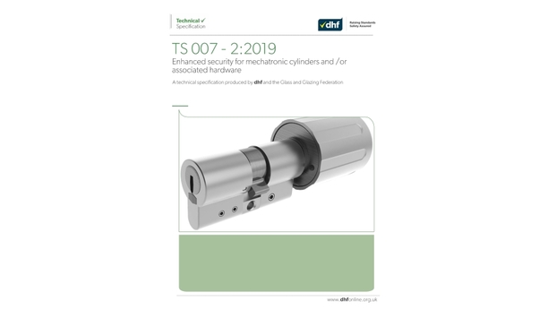 DHF publishes new document, TS 007-2:2019 - Enhanced security for mechatronic cylinders