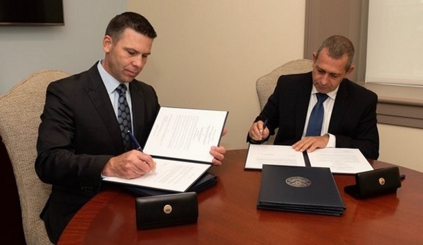 DHS Acting Secretary Kevin McAleenan signs agreements with ISA’s Nadav Argaman to address key issues