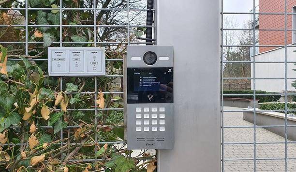 DNAKE IP intercom system for housing estate at Chodkiewicza 10, Warszawa, Poland