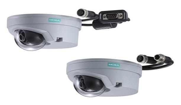 EN 50155-compliant Moxa VPort 07-3 camera