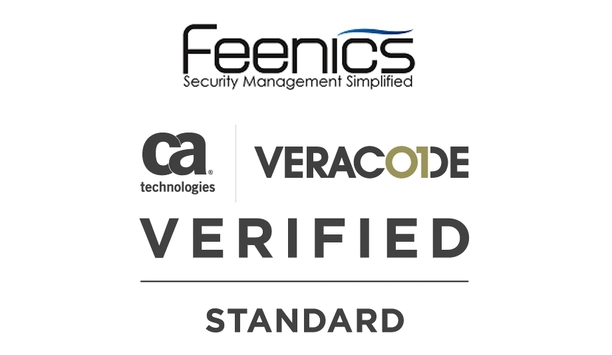 Feenics receives CA Veracode Verified seal for secure software development procedures