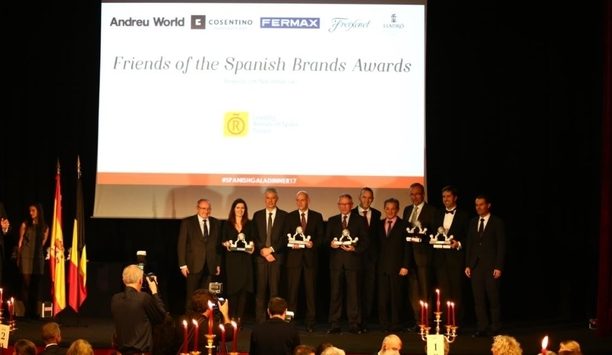 Jean Pierre Piret recognised in the gala of Brands of Spain 2017