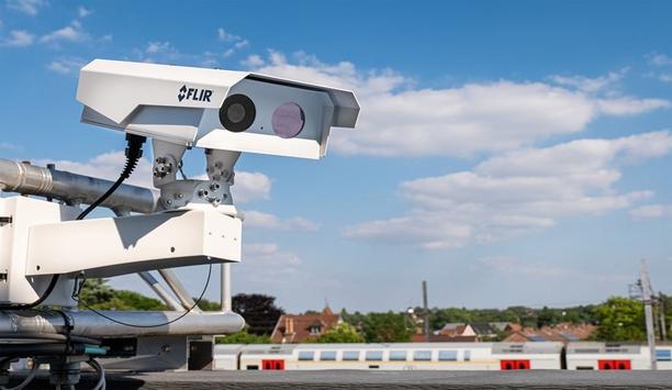 FLIR's TrafiBot AI camera for traffic and fire detection