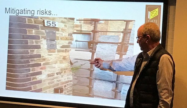 Gate Safe’s Richard Jackson speaks at industry event organised by Interphone