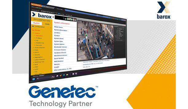 Transform IP video network with the new barox Network Management plug-in for Genetec