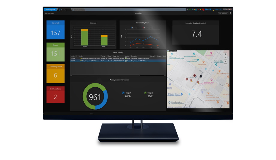 Genetec customers use Mission Control decision support system to screen employees and visitors