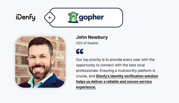 Gopher partners with iDenfy for advanced ID verification