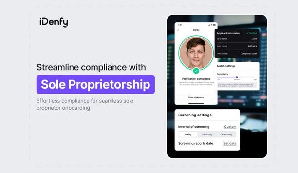 iDenfy KYB workflow boosts sole proprietorship onboarding