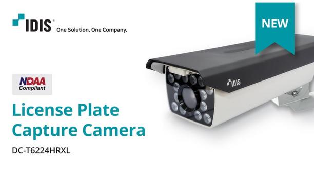 IDIS launches its new NDAA-compliant licence plate capture camera to enhance traffic monitoring