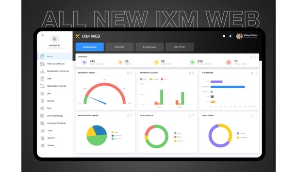 Invixium launches IXM WEB 2.1, an all-in-one platform for access control and workforce management