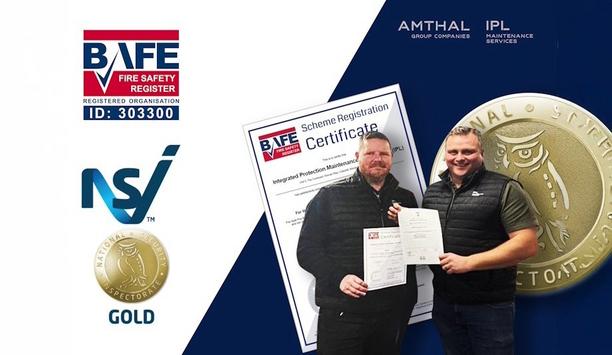 IPL earns BAFE Fire Gold & NSI Gold certifications