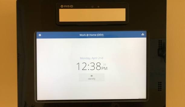 IrisAccess and SimplyWork unveil iCAM R100-integrated biometric timeclocks at ISC West 2018