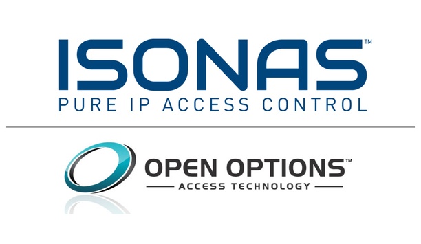 ISONAS and Open Options to showcase enterprise level access control integration at ASIS 2017