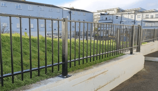 Jackson Fencing provides Sentry Residential railings to enhance perimeter security for a social housing regeneration project