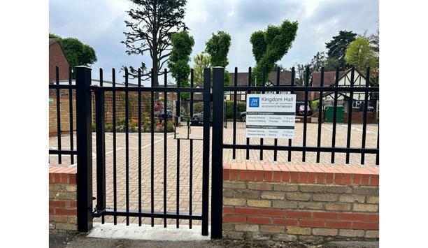 Jacksons Fencing secures Kingdom Hall with vertical railings