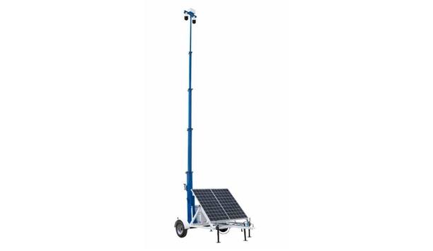 Larson Electronics releases solar powered security tower to deploy equipment up to 20 feet