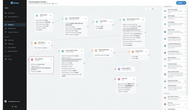 Lumeo announces the integration of the Microsoft Azure Face Service with vision AI models and analytics