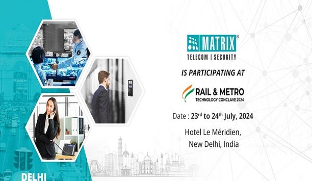 Matrix presents security solutions at Rail Tech Conclave 2024
