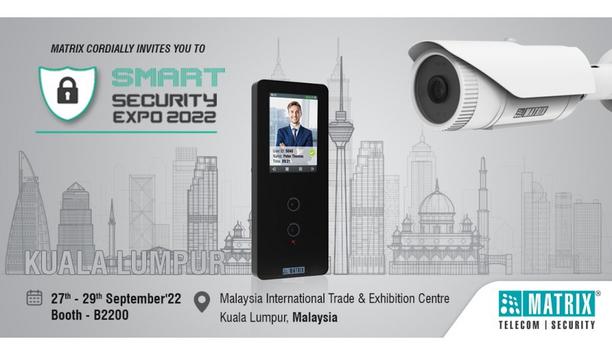 Matrix to bring forth its range of enterprise-grade security solutions at Smart Security Expo 2022, Malaysia