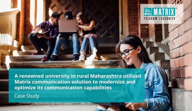 Matrix transforms communication at rural Maharashtra university