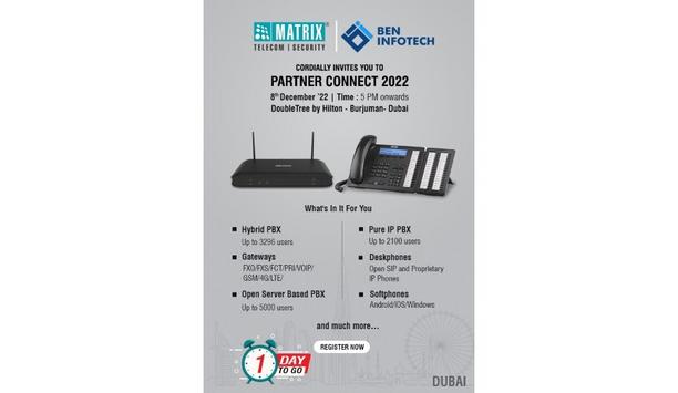 Matrix to present its Enterprise Grade Solutions for Telecom at Matrix Partner Connect, Dubai