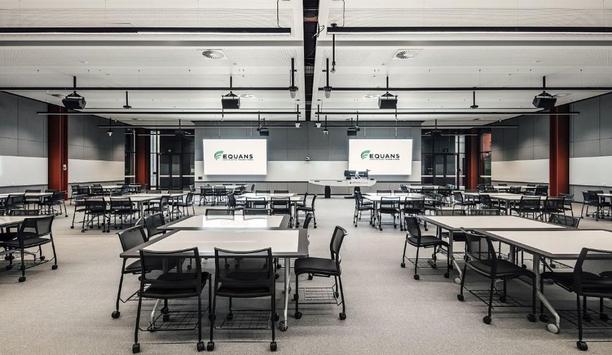 EQUANS AV solution at Monash University's woodside building