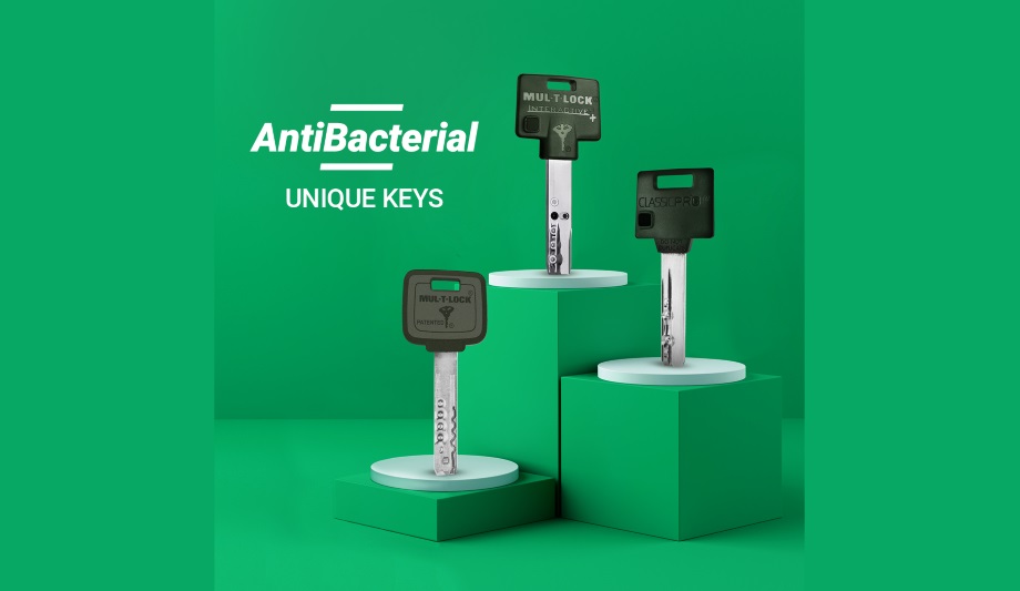 Mul-T-Lock launches new antibacterial key solution for all of its cylinders, locks and padlocks