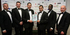 Octavian Security wins Services Award at Nottingham Post Business Award 2013