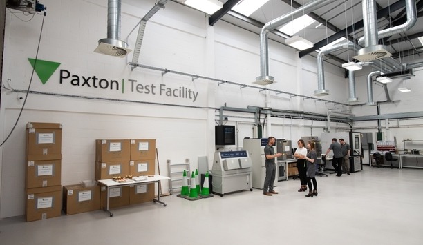 Paxton opens a new product test centre at Brighton to test its products during the manufacturing phase