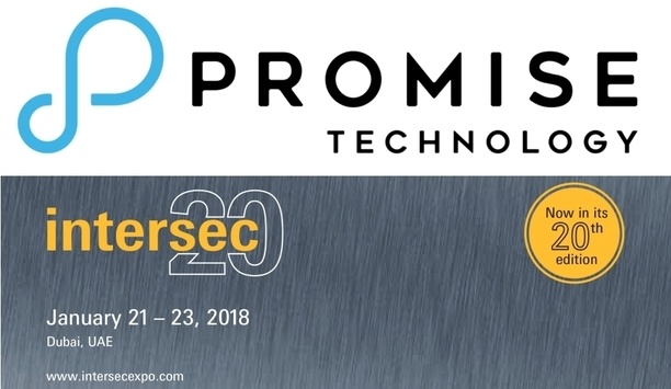 Promise Technology Inc. exhibit lineup of video surveillance solutions at Intersec Dubai 2018