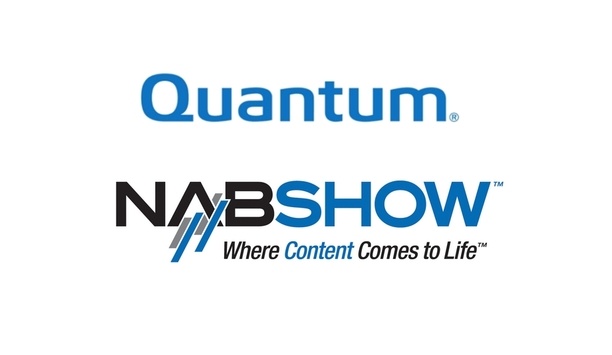 Quantum to exhibit NVMe flash storage platform, designed to accelerate media workflows at 2019 NAB Show