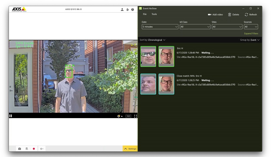 RealNetworks Inc. announces SAFR® Inside app component of Facial Recognition and Computer Vision Platform