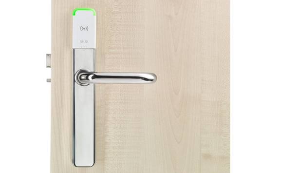 SALTO’s XS4 One Deadlatch brings electronic access control to ‘Storefront’ & ‘Commercial’ aluminum-framed glass doors