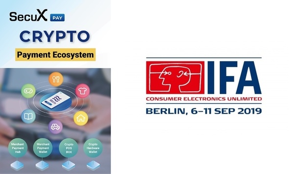 SecuX to unveil Libra crypto POS solution and SecuX Pay crypto wallet app at IFA NEXT 2019