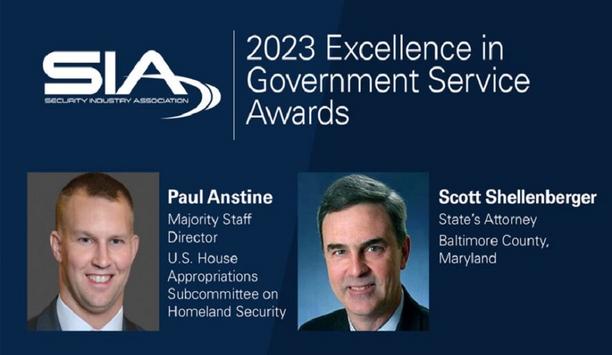 SIA recognises Paul Anstine and Scott Shellenberger with 2023 Excellence in Government Service Awards
