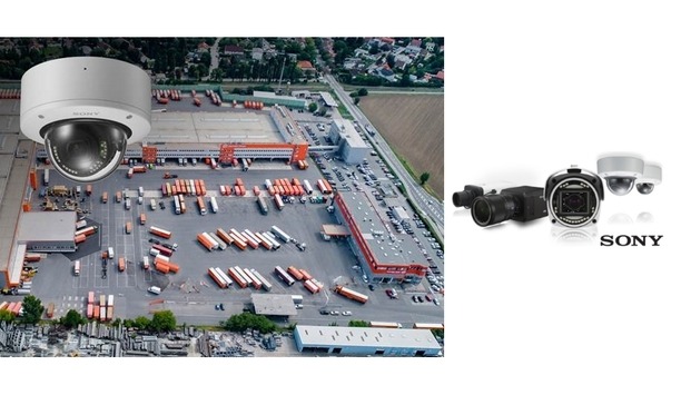 Sony 4K video security cameras monitor logistics centers of Gebrüder Weiss