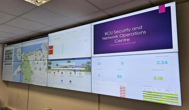 UVS video wall technology selected for BCUHB Security Centre