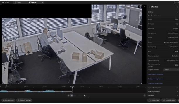 Vaion develops vcore 2.2 software to support access control integrations and privacy masking