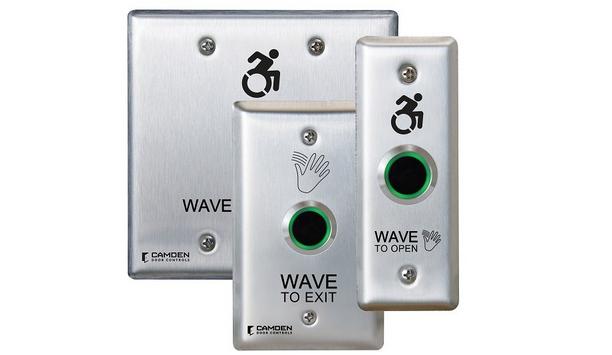 Camden Door Controls launches CM-221 Series ValueWave™ hands-free switches