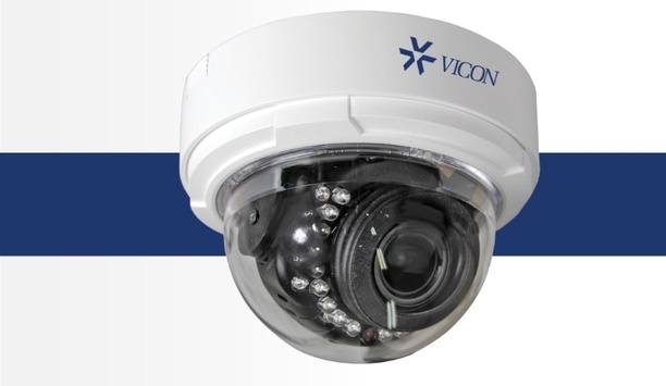 Vicon launches V800D Series H.265 indoor dome cameras