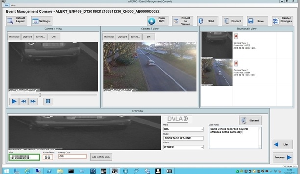 VIDEALERT's digital video platform facilitates integration with traffic enforcement systems
