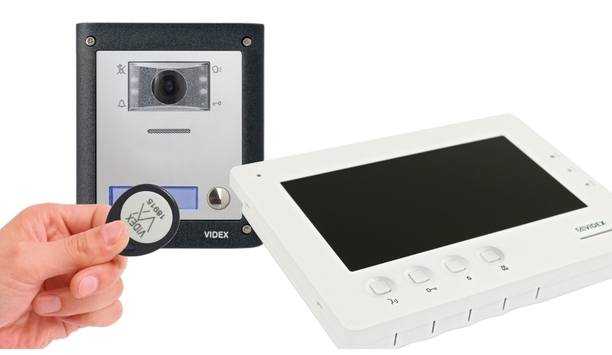 Videx launches new video entry system with 3.5” handsfree colour monitor