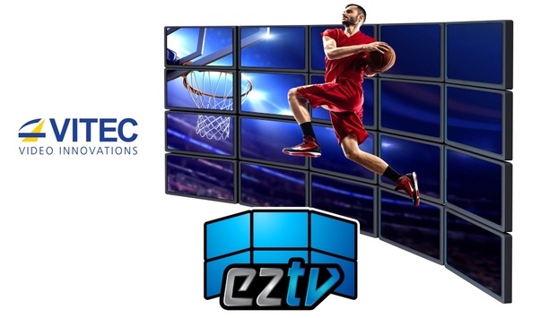 VITEC's EZ TV IPTV and Digital Signage Platform facilitate video wall management
