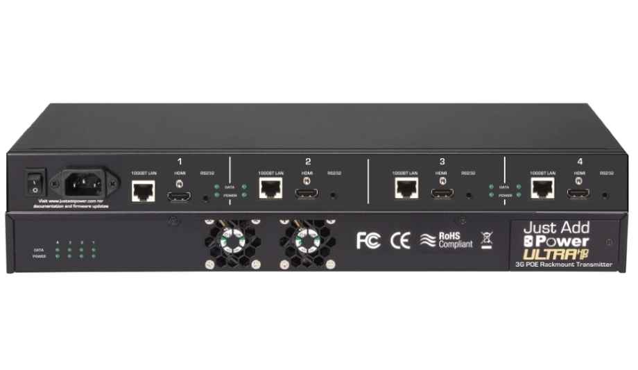 Just Add Power | Ultra HD over IP PoE transmitter | Security News