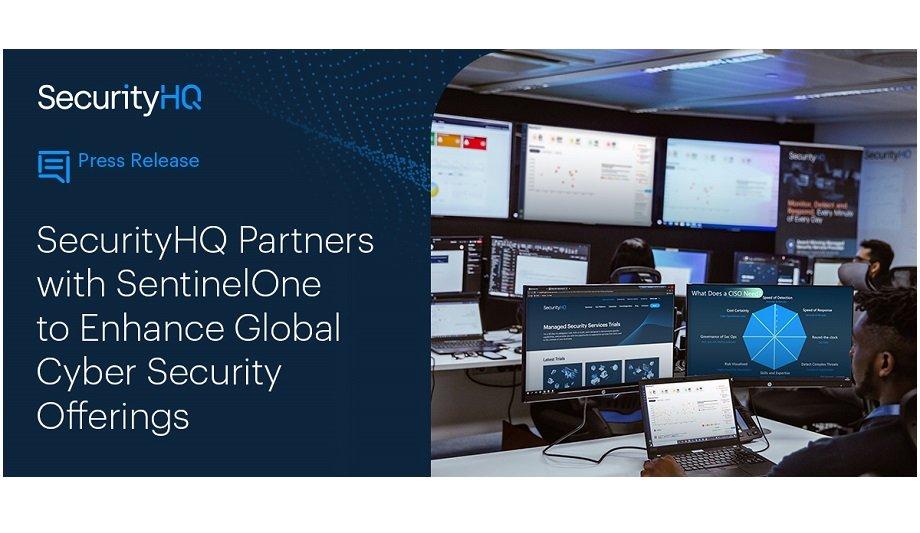 SecurityHQ Partners With Cybersecurity Solutions Provider, SentinelOne ...