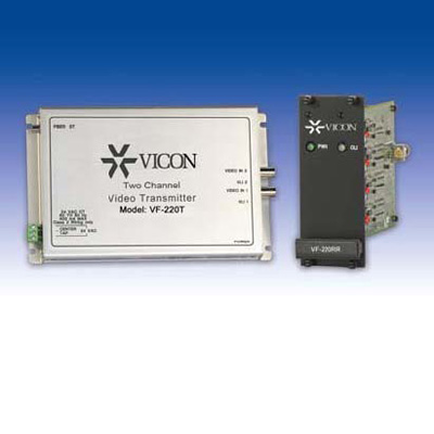 Vicon VF-220T video transmitter with video, power and optical diagnostics