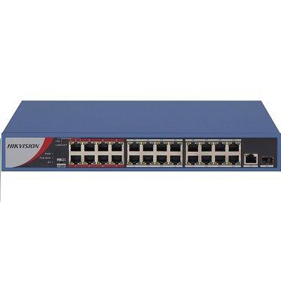 Hikvision DS-3E0326P-E/M(B) 24 Port Fast Ethernet Unmanaged POE Switch