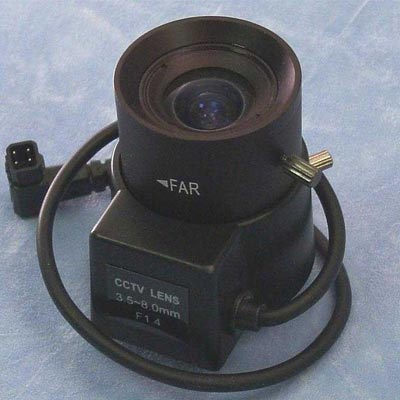 High quality optics 3.5-8mm Direct Drive Varifocal Lens from Videcon PLC